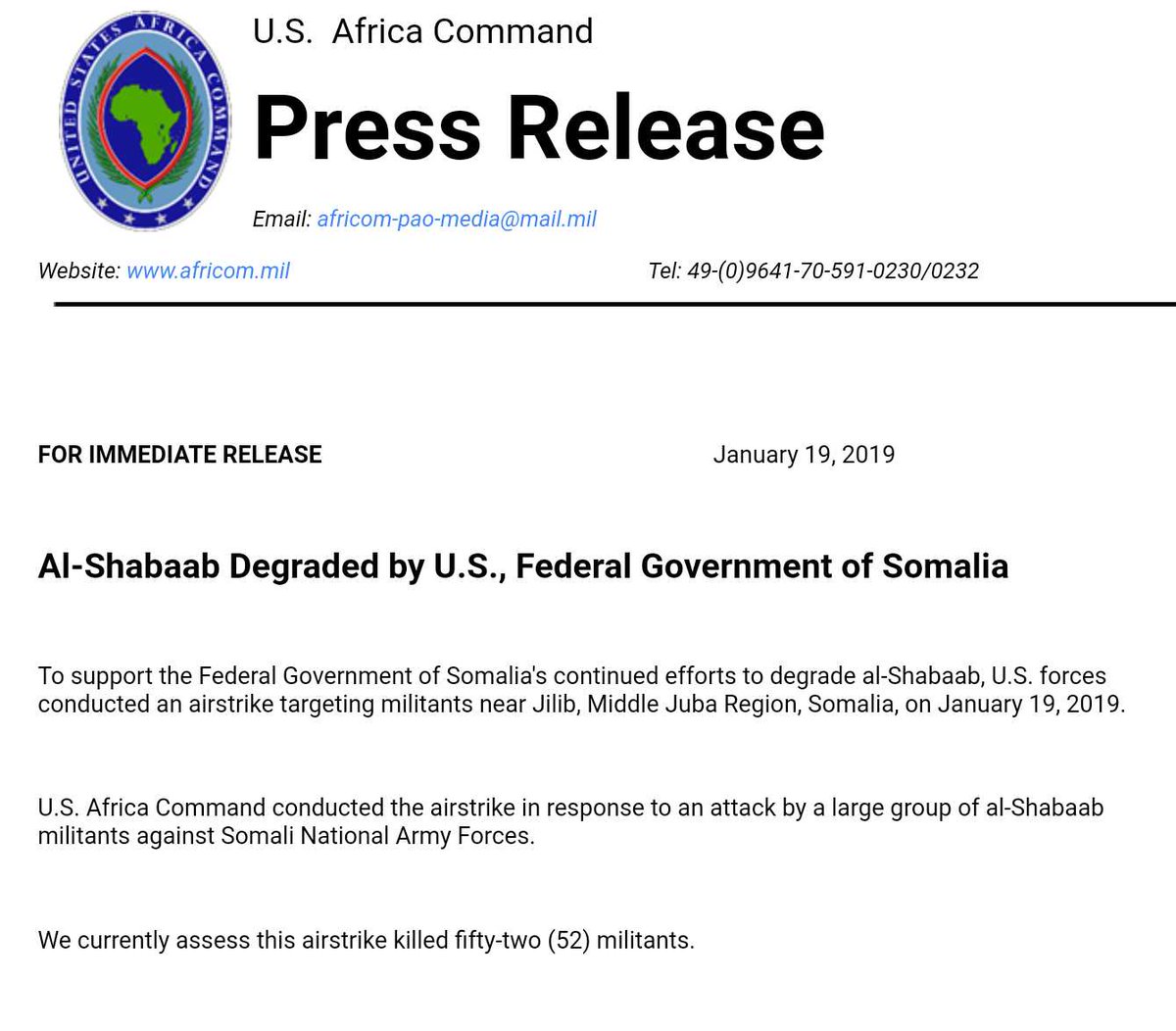 Meanwhile in Somalia