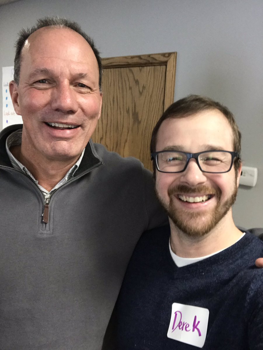 Weiss_Principal's tweet photo. Enjoying my time #LeadershipMatters with my colleagues and my coach @rewiredprinK2 #Dereks #LeadersOfThePeople #LMCohortX https://t.co/fyJWiEjkib