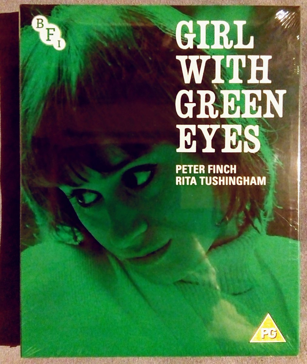 RussellKubrick's tweet photo. Now Watching...
'Girl With Green Eyes'. 1964
Picked up this gem of a forgotten British classic in HMV today.
https://t.co/URrE9WVhYu
Clip:
https://t.co/9PHYtrfHvF
#BritishFilm #60s #WoodfallFilms #Bluray #RitaTushingham #PeterFinch https://t.co/IU4EP3VRjQ