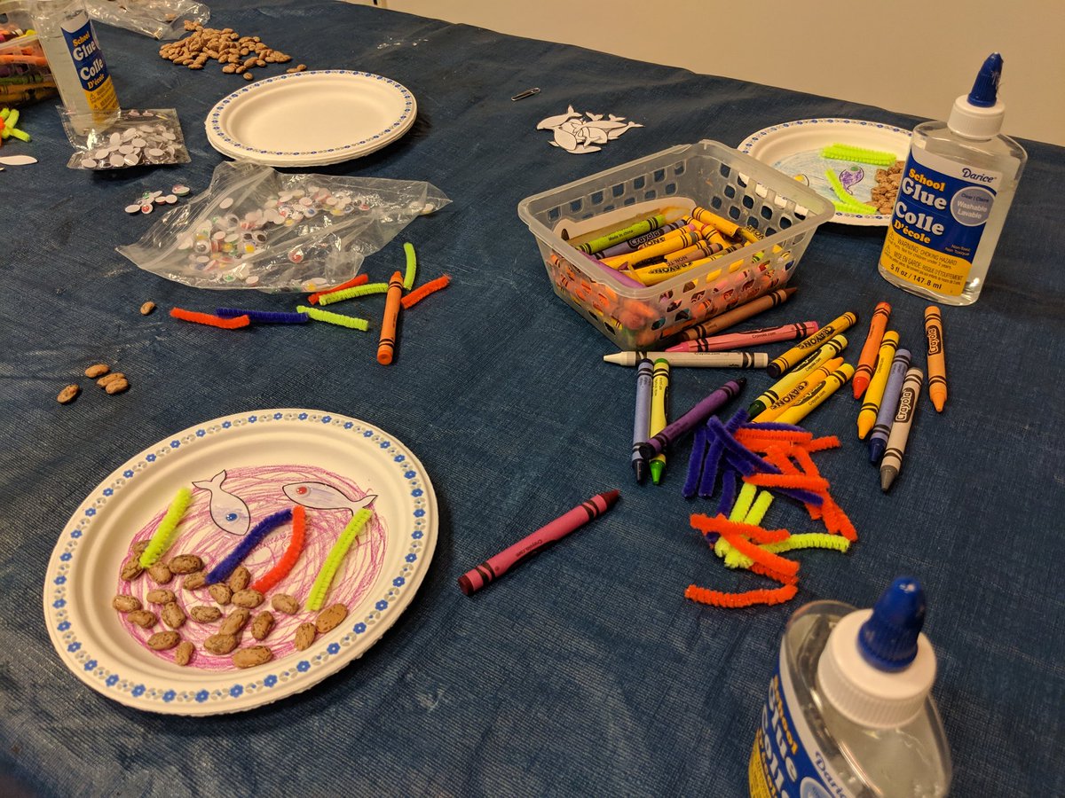 ocean985's tweet photo. Stopped by the @MaritimeMusBC for #MuseumTots- an excellent #educational children's program with games, crafts and fun! (I also got a sneak peek at #TheLastFleetExhibit which I DEFINITELY recommend!)
#yyjevents #edutainment #funexpected https://t.co/tODBn2NCAa