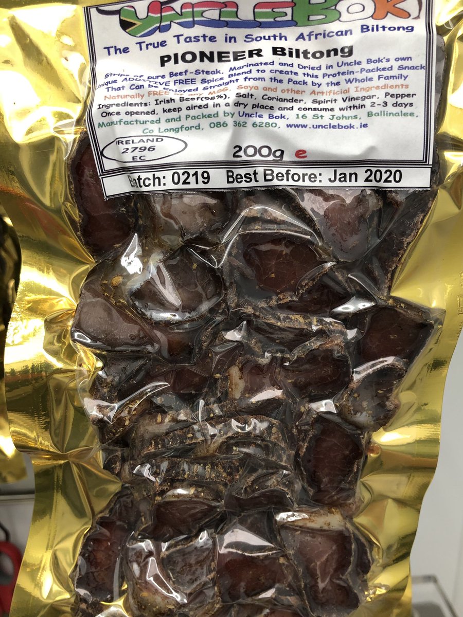 We are very proud to launch our new BOSVELD Biltong and Droëwors Range and also our completely allergen-free PIONEER Biltong range. We have also been working on a new range of Sulpher Dioxide free Boerewors flavours. All these new products has been receiving rave reviews so far..