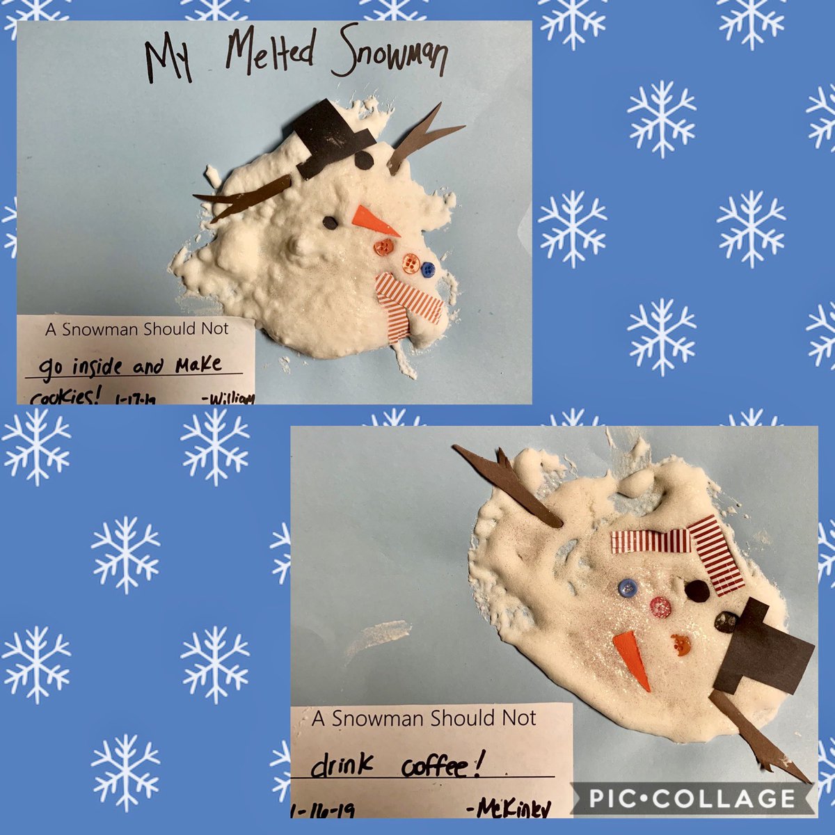 EcdcPpk's tweet photo. What could make your snowman melt?🤔
#scientificinquiry
#puffypaintart
#GCISDECDC https://t.co/CjlOGIa297