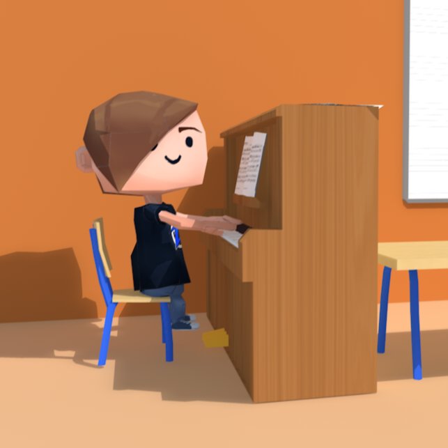 _ZedART's tweet image. Y'know. I could've been a great pianist if I could actually reach the pedals 🤣
#lowpoly #cinema4d #havinfun #piano