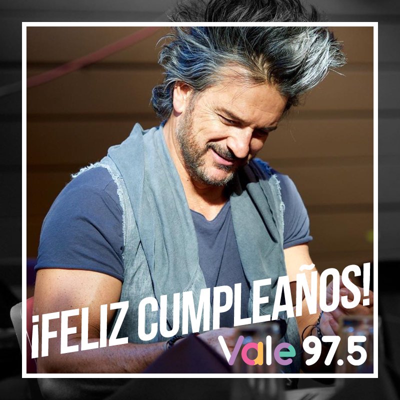 ¡Feliz cumpleaños <a href="/Ricardo_Arjona/">Ricardo Arjona ®</a>! 🎂
Desde <a href="/Vale975/">Vale 975</a>  te deseamos un día lleno de canciones y hermosos momentos 🎉 ¡Felicidades! 🎁🎈
#YoEscuchoVale975