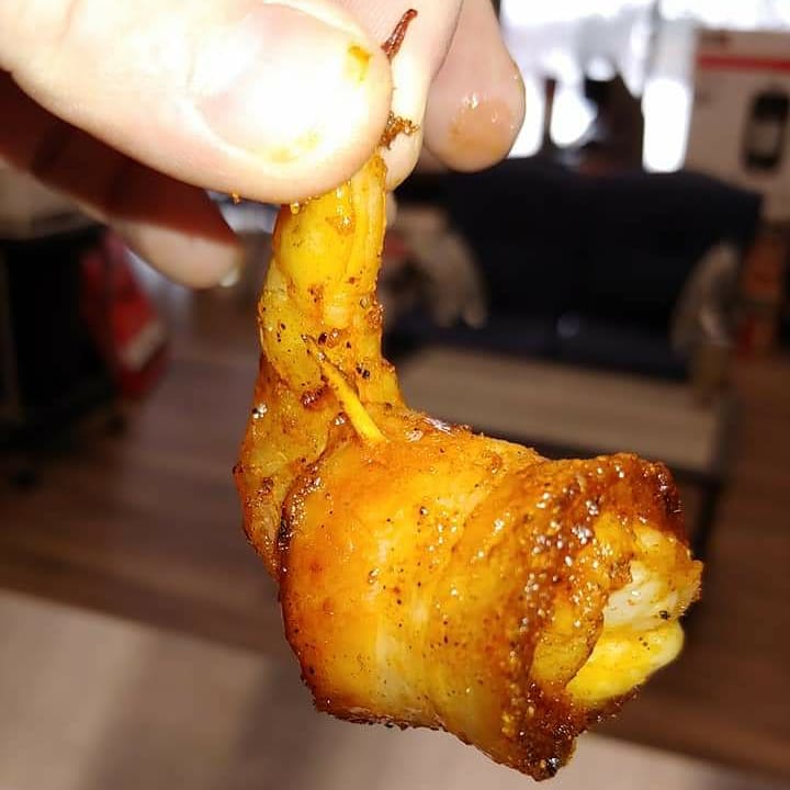 kcgrillingco's tweet photo. Had a little fun at @kcgrillingco today... Made some Bourbon Pepper Bacon wrapped shrimp stuffed with Jalapeno and Havarti Cheese rubbed with @WhiskeyBentBBQ #oldfashioned and it was ๐ฅ๐ฅ๐ฅ They where cooked on the NEW @MMSmokers BARQ 3600
#kcgrillingco #ScoobyDoobyQue https://t.co/lNC8Vi1moI