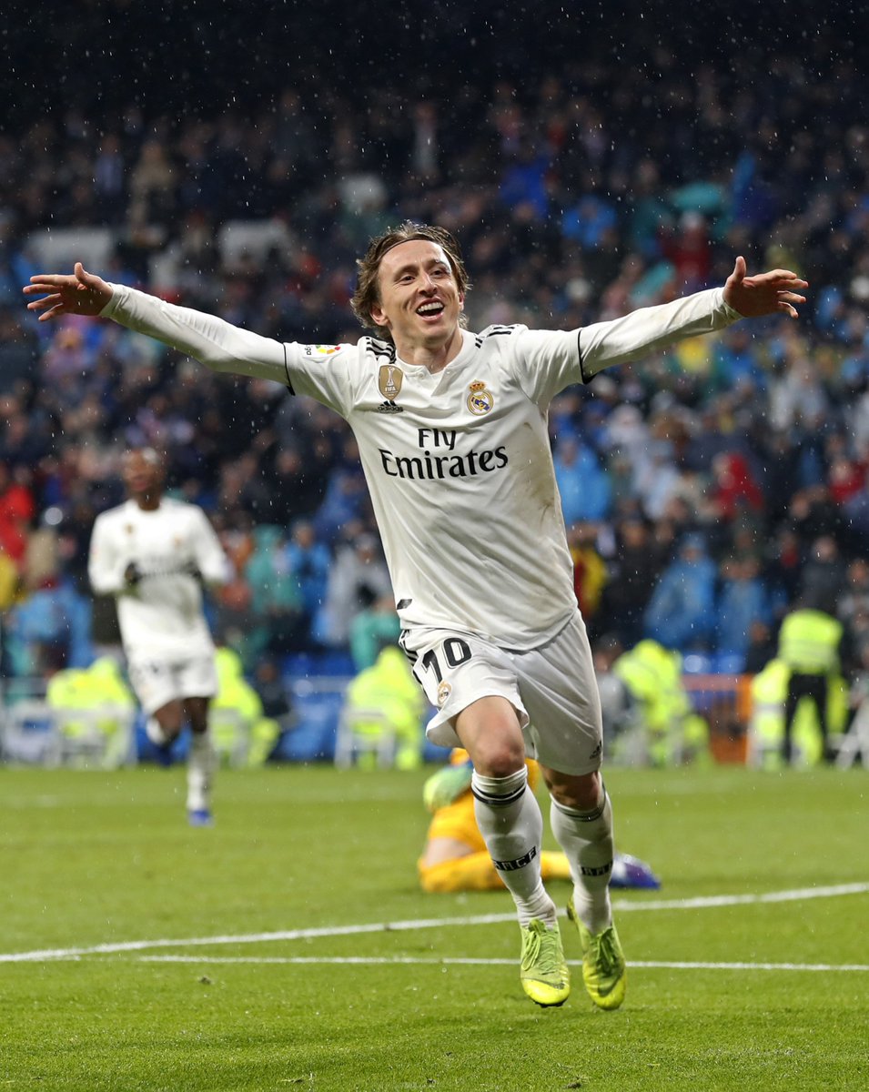 🇭🇷 Luka Modrić scores in back-to-back Spanish Liga games for the first time 💪
#UCL
