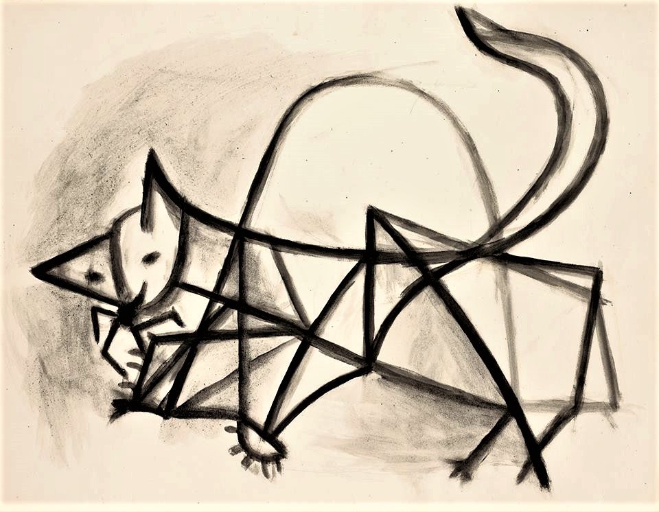 Cayli Pablo Picasso Chat Study 1946 18ria