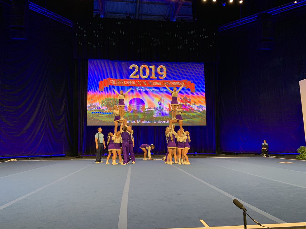 Give it up for <a href="/JMUSports/">James Madison Athletics</a>! These athletes brought their skill and determination to the Small Coed Semi Finals! Let’s go JMU! #UCANationals