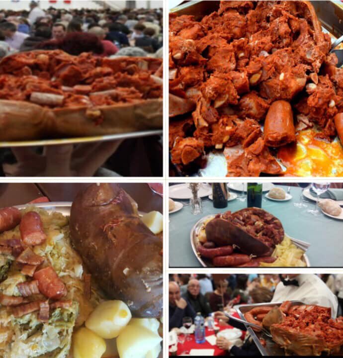 GaliciaComete's tweet image. El 19 de enero la XIX Fiesta del botelo #festadobotelo19 en la ciudad orensana de Ó Barco de Valdeorras
Podrás degustarlo el 19 en el pabellón municipal y el día 20 en bares y restaurantes de la zona .