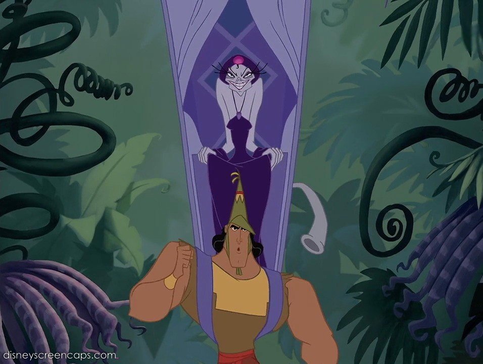 YZMA (The Emperor's New Groove)Redeemable: Yes. Yes, definitely. The entire thrust of her character is she ended up this way because her boss treated her like shit, and the movie shows Kuzco doing that.Does She Fuck: The movie strongly implies she and Kronk do indeed fuck.