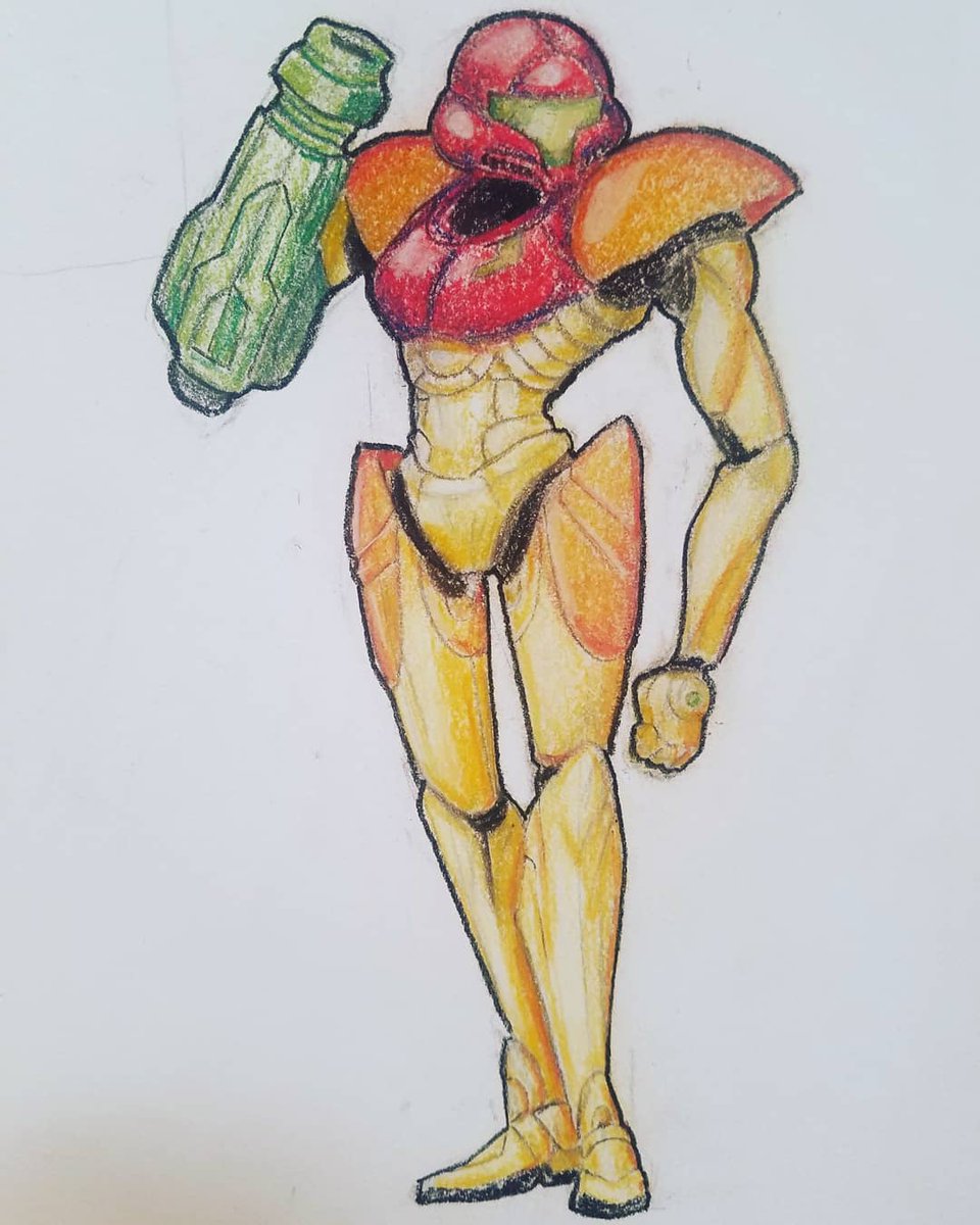 princely_crow's tweet image. Heres some things i doodled while i was at work! #supermeteoid #Samus #kraid