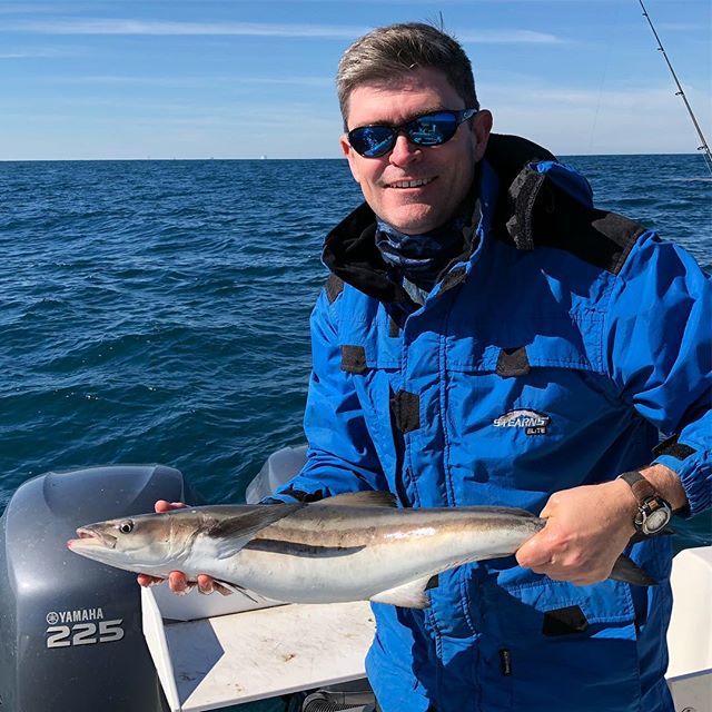 TellTaleFish's tweet photo. Chilly day offshore fishing for #cobia and #tripletail yesterday, we found ‘em but they were all little guys, still good #catchandrelease fun! #capecanaveral #portcanaveralfishing #offshorefishing #floridafishing https://t.co/NjsgtoIVAy https://t.co/HvOiF3OH9u