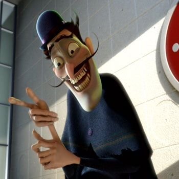 BOWLER HAT GUY (Meet the Robinsons)Redeemable: Yes, the movie is in large part about this.Does He Fuck: Once the timeline is fixed, yeah. Before that though, no yikes.