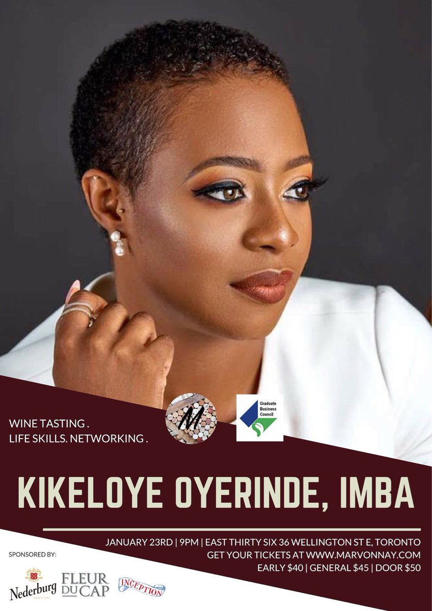 Check out our very own superwoman and event speaker, Kiki! Purchase your tickets to Marvonnay VI here: facebook.com/events/3257408… #wine #winetasting #timemanagement #schulich #howtobebusy #marvonnay