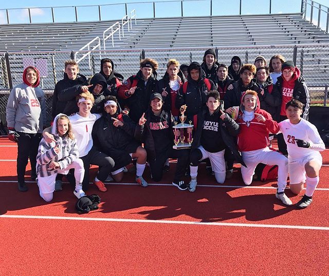 TheTalonNews's tweet photo. Congrats to the Eagles for taking first place at the Kurt McGrath Memorial Tournament today. @argylesports #txhssoccer (Photo by: Coach Parks) https://t.co/xGCwy2xsSW