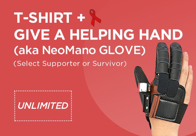 neofect's tweet photo. Get a #StrokeAwareness T-shirt AND give a helping hand to someone who may not otherwise be able to afford one. For every 15 t-shirt perks claimed we will donate a #NeoMano to someone who YOU! https://t.co/AtNjasAhJT #strokerecovery #robotics https://t.co/sCKLkmcrDH
