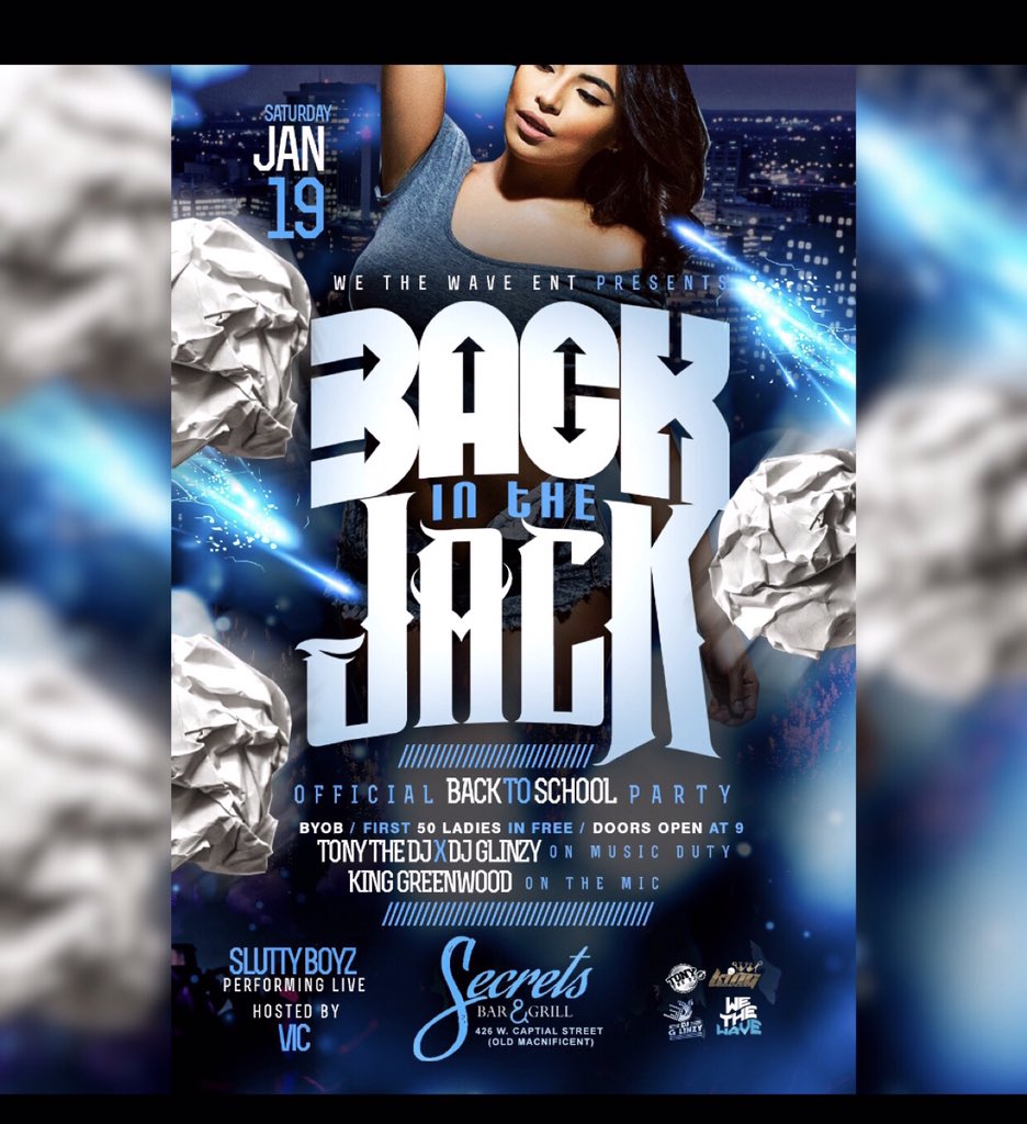 TONYTHEDJ601's tweet photo. Tonight #BACKintheJACK https://t.co/3roA0dqTKT