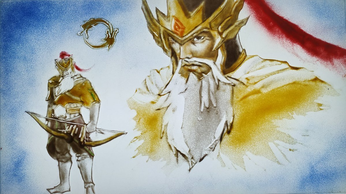 PlayOverwatch's tweet photo. When the moon is full, it begins to wane.

HUANG ZHONG HANZO art by 茗莎社-胡雪朗 https://t.co/gT2WfcjF4y
