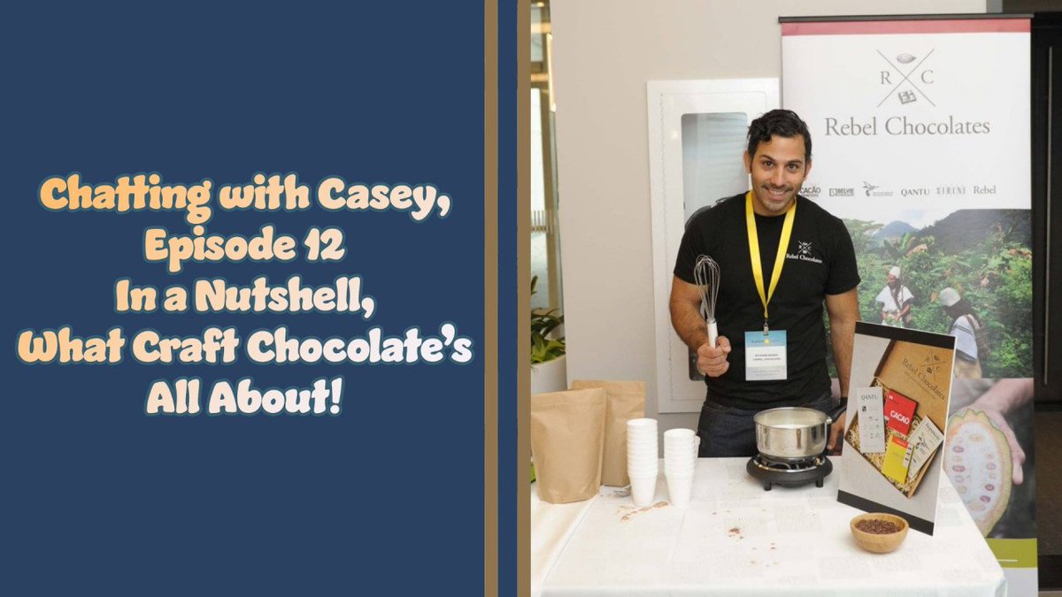 CaseP's tweet photo. When @RebelChocolates got @AdrianGrenier of #Entourage fame loving his chocolate, I only asked one thing:

"Why'd you even SHOW UP for my podcast???"

Chatting with Casey episode 12 with @RebelChocolates.

Check it out today!

https://t.co/sc7R8vKAgz

#podcast #podcasts https://t.co/oUUvccy7Mx