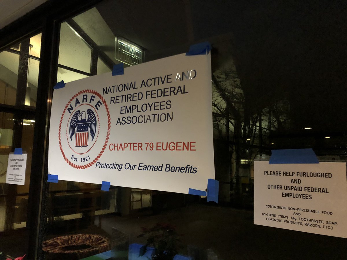 boiseRevAdam's tweet photo. The First United #Methodist #Church of #Eugene #Oregon is a collection point for food benefiting furloughed workers, in cooperation with our chapter of @narfehq #NARFE please give generously! #furloughed #Shutdown #ShutdownHunger #EndTheShutdownNow #UMC #GovernmentShutdown https://t.co/OWqJ74S4iu