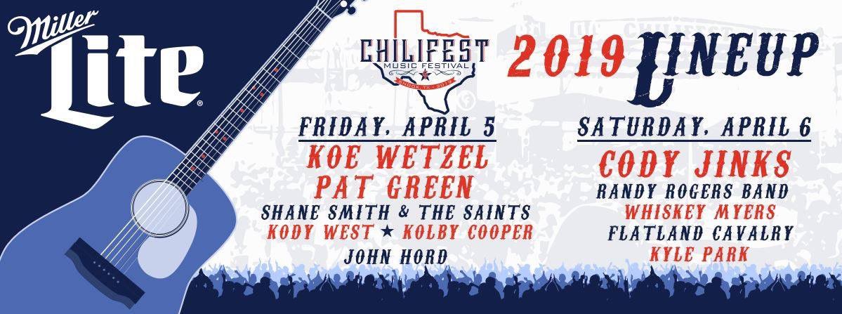 TxMusicPickers's tweet photo. The @Chilifestinc 2019 lineup! https://t.co/XY4yCb9iea