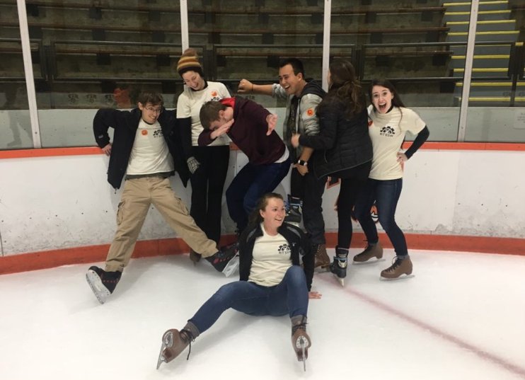 RIT_ESW's tweet photo. Getting out of the classroom and trying our hand at ice skating! #ESW #RIT https://t.co/lvrRanNGA2