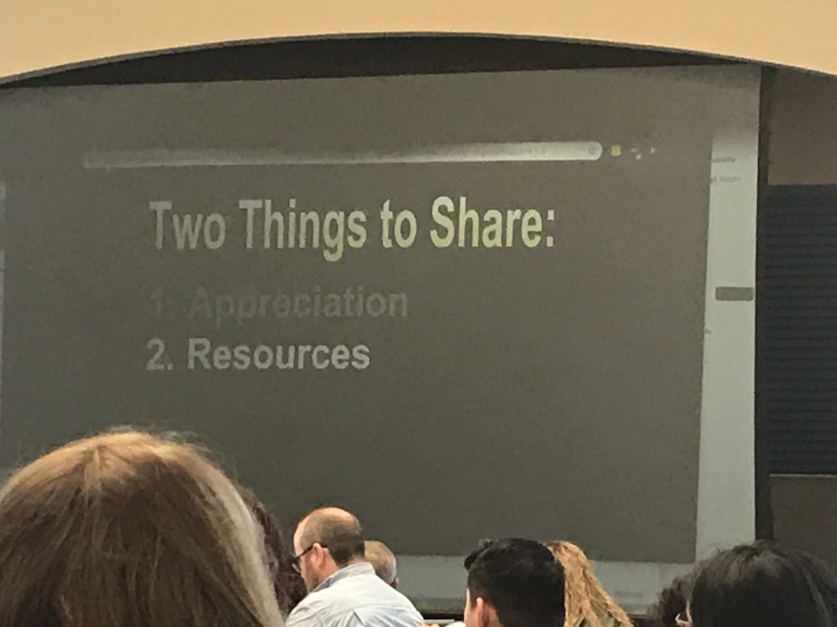 #IACUE19 share! Someone is looking for what you possess. What do I have that I can share?
