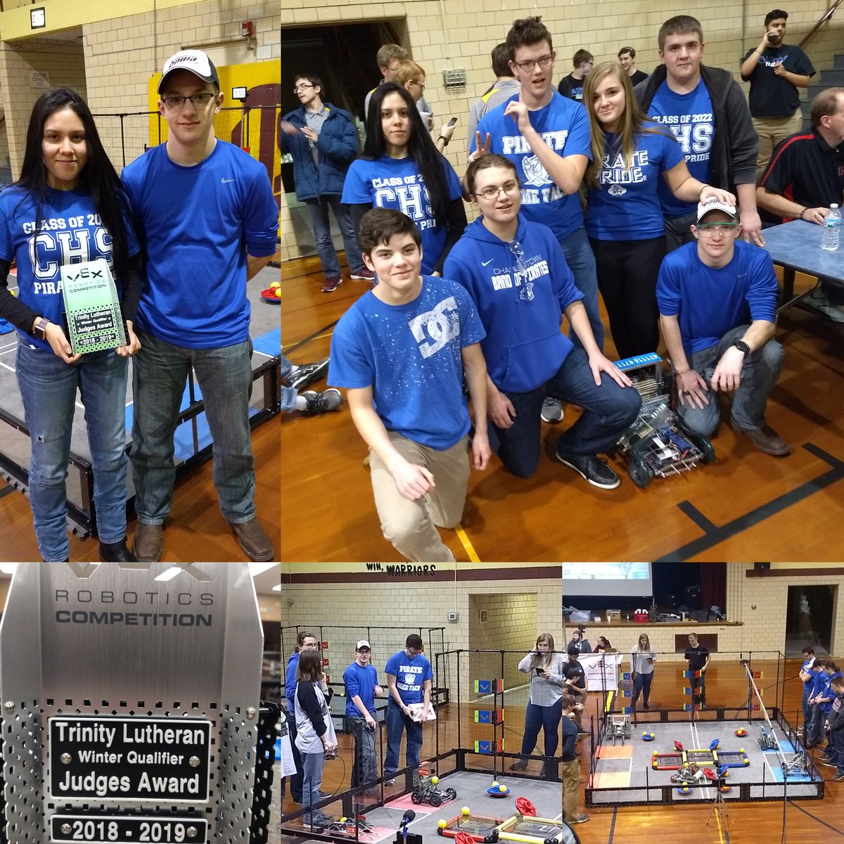 MrWebb_Prosser's tweet image. @gccschools @AcademiesofGC @embojorquez @CHS_Pirates Robotics Club didn&apos;t qualify for State, but is bringing back a trophy for our interview and design skills. #WeAreCharlestown #GCCSPride