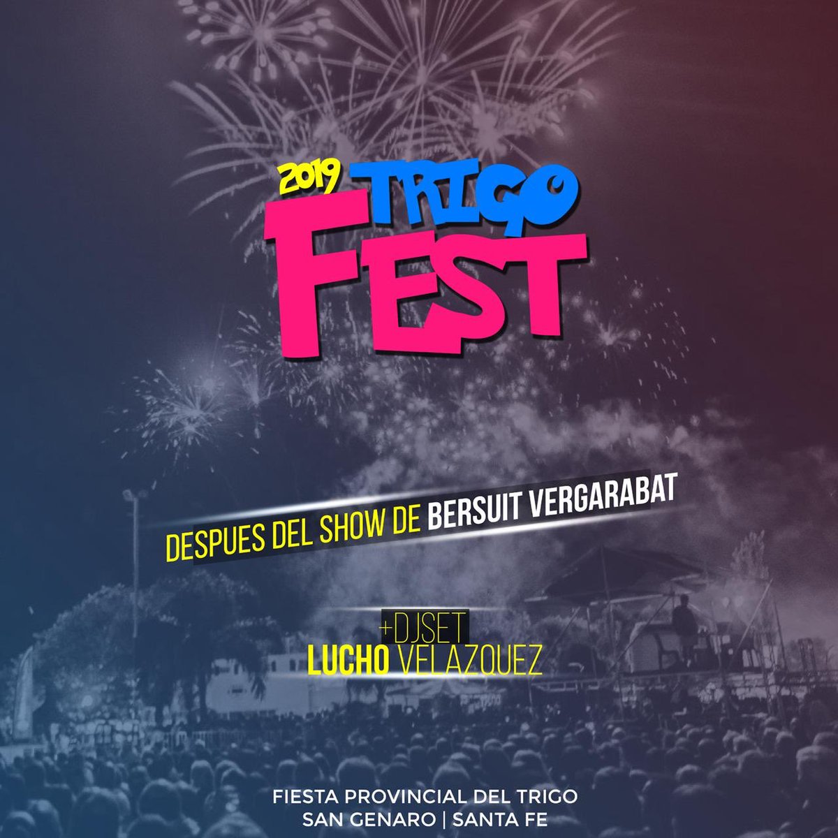 TrigoFest's tweet photo. Trigo Fest 2019 #LaFiestaDeLaFiesta @FiestaDelTrigo RT https://t.co/re1myO21Ww
