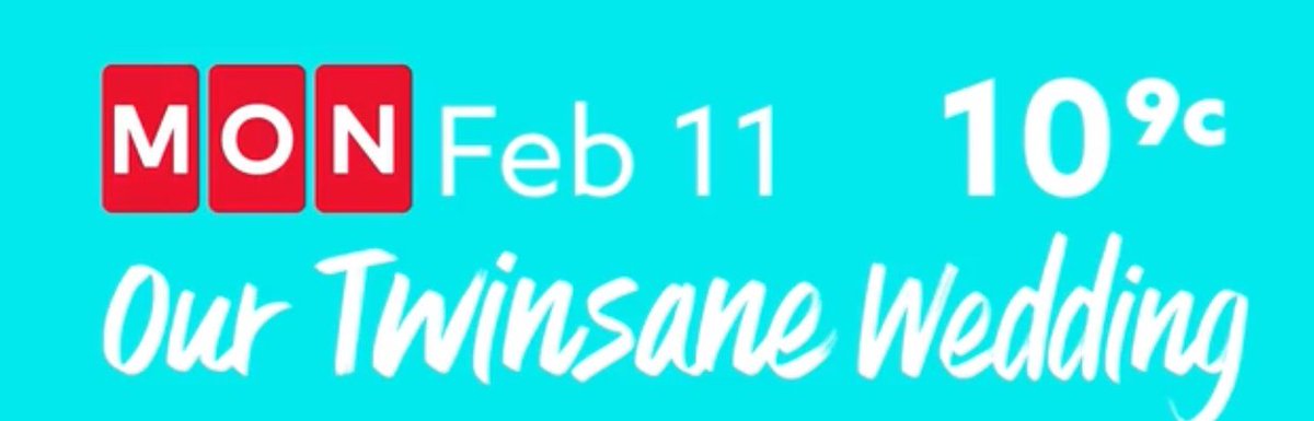 DeaneTwins's tweet photo. #OurTwinsaneWedding airs February 11th at 10pm est/9pm cst on @TLC!
Tune in to watch identical twin brothers marry identical twin sisters! https://t.co/P85R0BuhRT