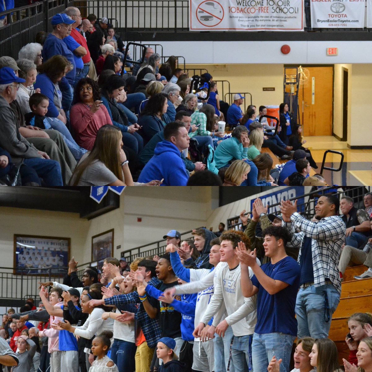 BrevardBball's tweet photo. Quick shout out to the best fan base around ππ»ππ»ππ»
Thanks for always being there and having our back.
(Even on a 4 day weekend)
We appreciate you!
#brevardbasketball
#brevardbluedevils
#bluedevilpride
#bluedevilspirit https://t.co/ahzlLcCEK8