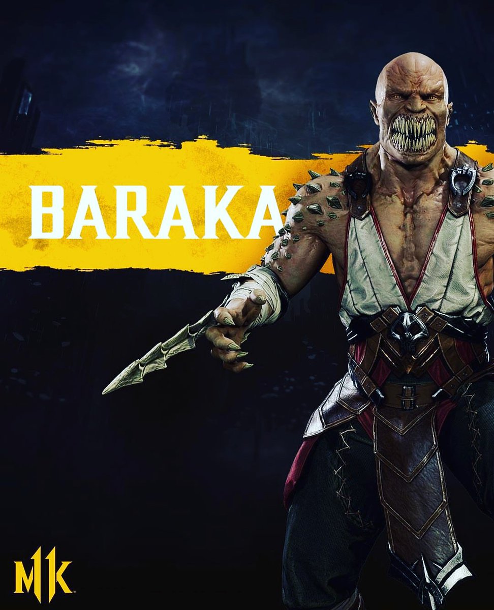 Drops de Jogos on X: Baraka voltou com tudo em Mortal Kombat 11! #mk11 # mortalkombat #mortalkombat11  / X