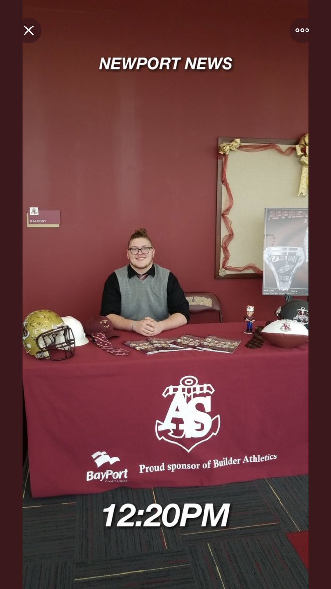 anthonymyers70's tweet photo. Officially committed 😈🚢⚓️#AP2023 @coacheltonbrown @coachporterAS @CoachSkalaski @ApprenticeHFC @BE1STRING https://t.co/Gmak4i6IqG