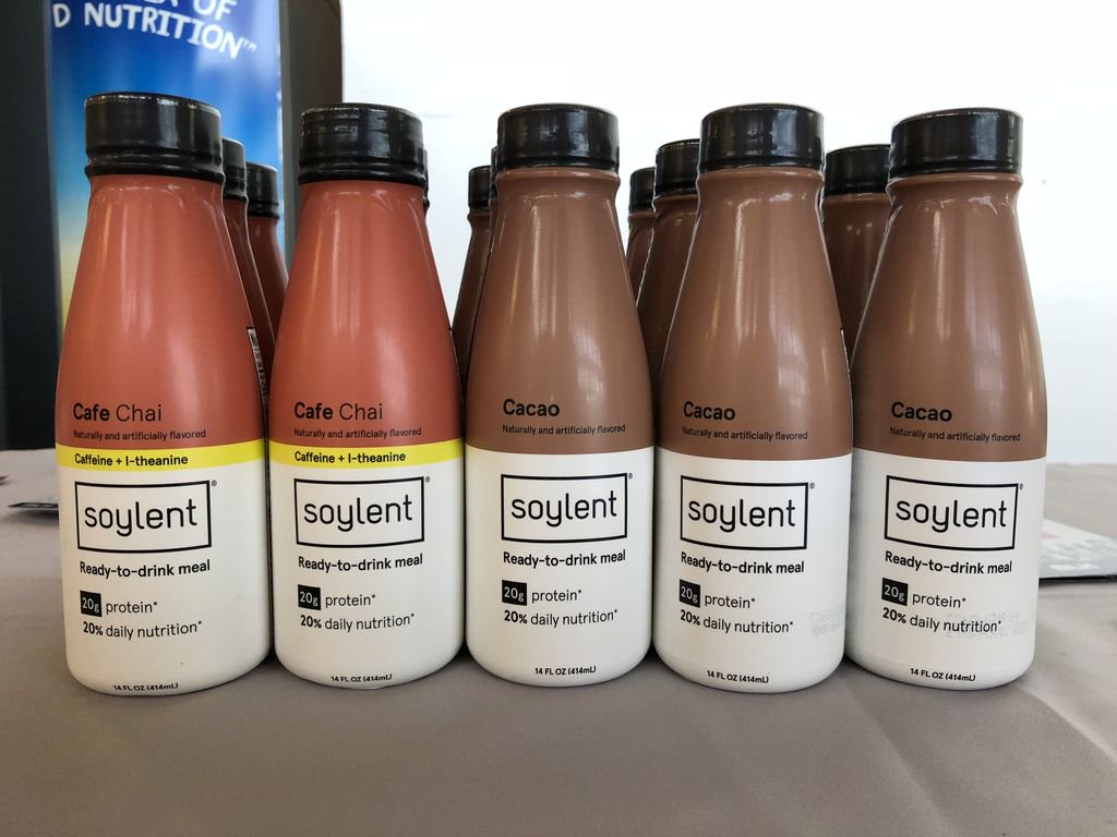 MLHacks's tweet photo. Come enjoy the variety of different flavors of @soylent at #RoseHack2019! https://t.co/8eCEmByvic