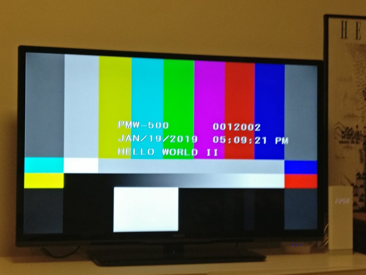 Nikortel's tweet photo. Hello World II while waiting for #POTUS!? https://t.co/9lPqMoAsIL