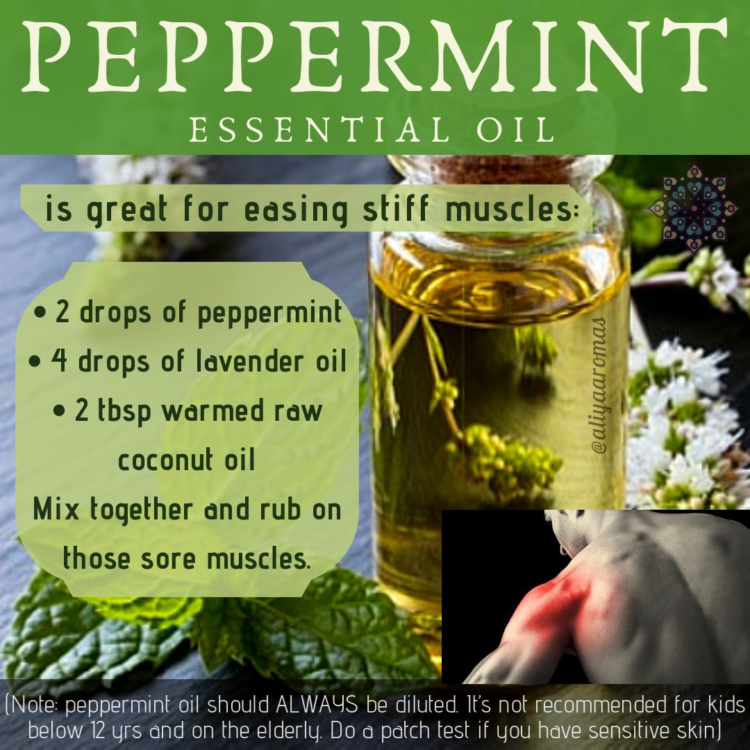 AliyaAromas's tweet photo. #Peppermint is such a versatile essential oil and is the oil I reach for when there’s symptoms of #pain and #inflammation. It has the ability to boost your #energy levels, improve #concentration and ease #tensemuscles. https://t.co/s9k4CFmlHl