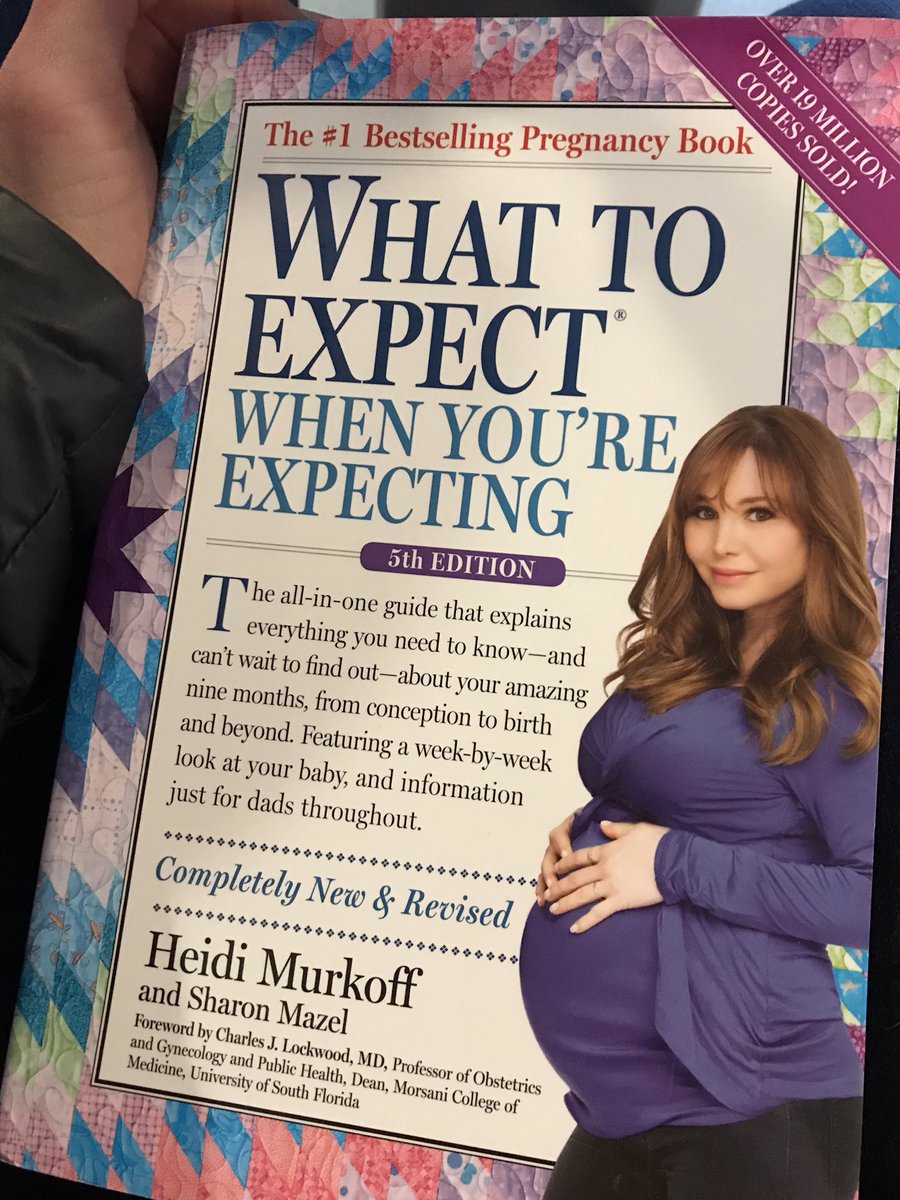 NicoleNalepaTV's tweet photo. My mom says the woman on the front has changed (I bet she had a perm or crimped bangs 😂 - oh the ‘#80s...)

How many of you mommas had this book on your nightstand? #whattoexpect #whenyouhavenoideawhattoexpect #secondtrimester #momintraining 💪🏻 https://t.co/VUlgVts8jy