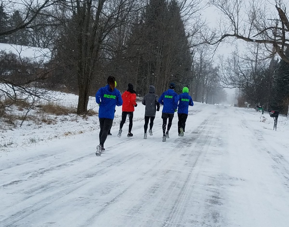 RedCedarRun's tweet photo. Yep, winter has arrived in 2019 and we survived our long run! #redcedarstrong #bettertogether https://t.co/RjBNo0Qxix