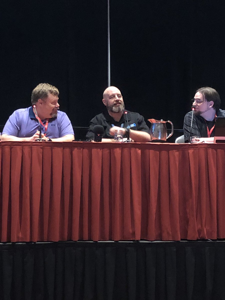 critshappen's tweet photo. Thank you all who came to our small knowledge bomb of designing games through failure! #ttfail was a great talk today and I appreciate @mmabrahamson and @RedPenOfDoom so much for their insights and openness! #PAXSouth https://t.co/Iswqd4BwFV