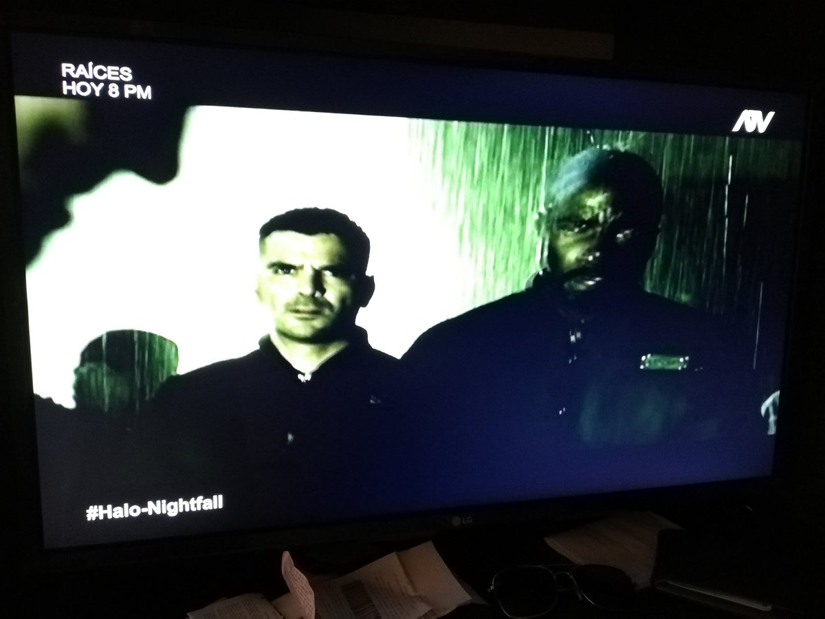 haloinstperu's tweet photo. Watching halo nightfall on a local channel. #halonightfall #halo #Halo5Guardians #spartanlock https://t.co/T6BTJygVMd