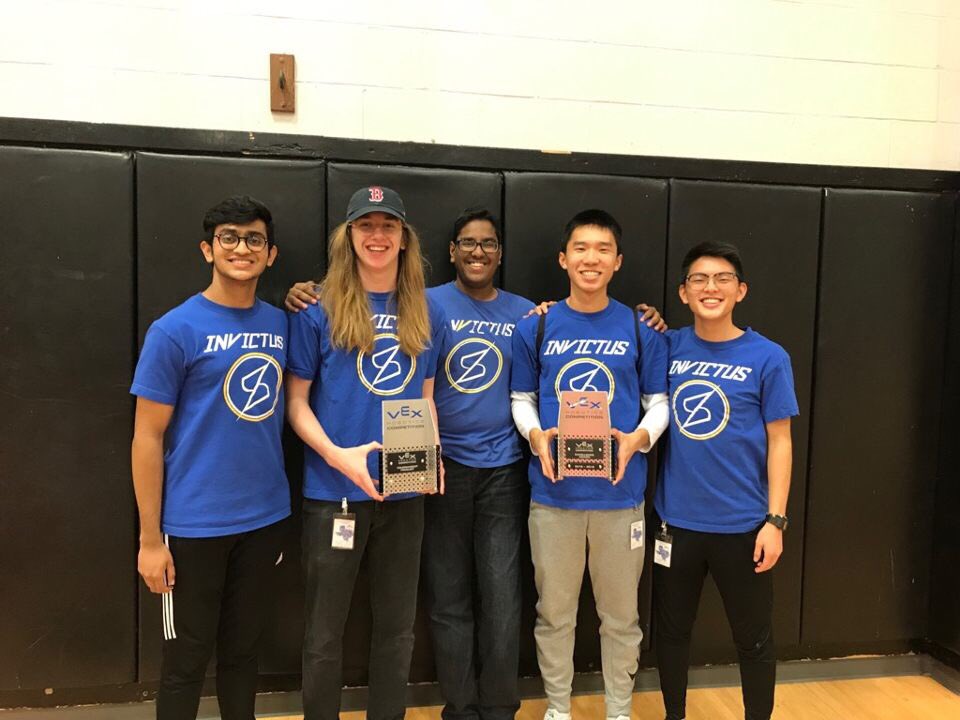 Invictus365X's tweet photo. Tournament Finalists and Excellence Award winners at the Hudson VRC Competition! https://t.co/nY3LL2It77