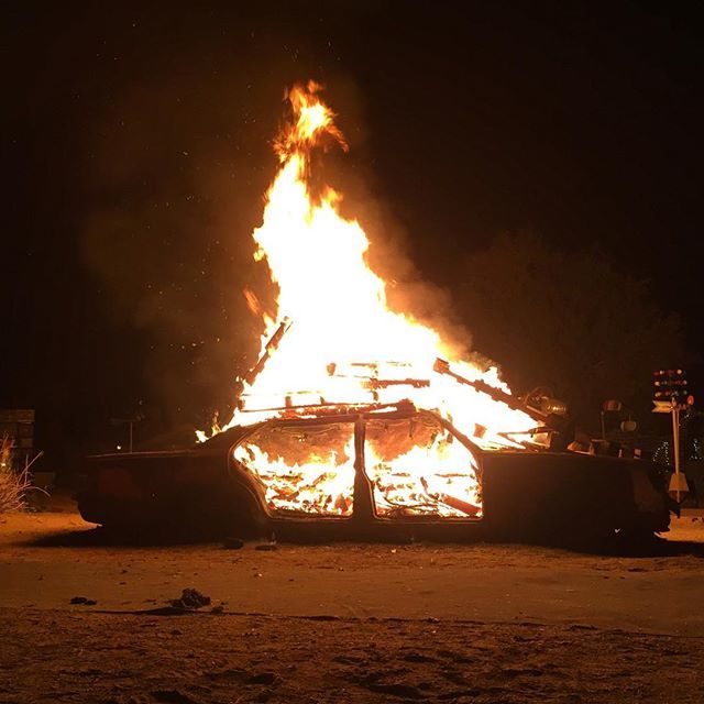 A belated Happy New Year from all of us here at East Jesus! We hope everyone’s new year has been as wild as ours! The annual New Years Car-B-Que and fireworks in our Sculpture Garden kicked us off right! Did you know that the Car-B-Que is a permanent pie… bit.ly/2Dlyisp