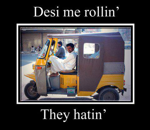 Nushka_J's tweet image. Desi me rollin&apos;, they hatin&apos; 😂 #MLID #swagg