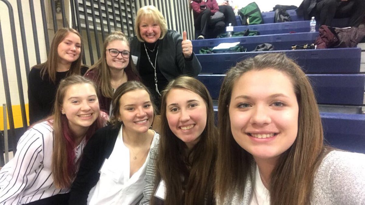 LSHSShorian's tweet photo. Nine @LakeShoreHOSA members competed at the Regional Competition at Fraser High School today. Five Dental students, Casey Sullivan, Claire Nichol, Ali Federlein, Brooke Pulice, Amber Beaudry, and one Medical student, Bentleigh Styes, qualified for States. #ShorianPride https://t.co/ZBQllffjTf