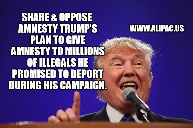 ALIPAC's tweet photo. Amnesty Trump: #DACA Amnesty Offer Breaks Core Immigration Campaign Promises! @realDonaldTrump #StopDACA
https://t.co/slSOkOJ2QV https://t.co/qTLGAOkUn7