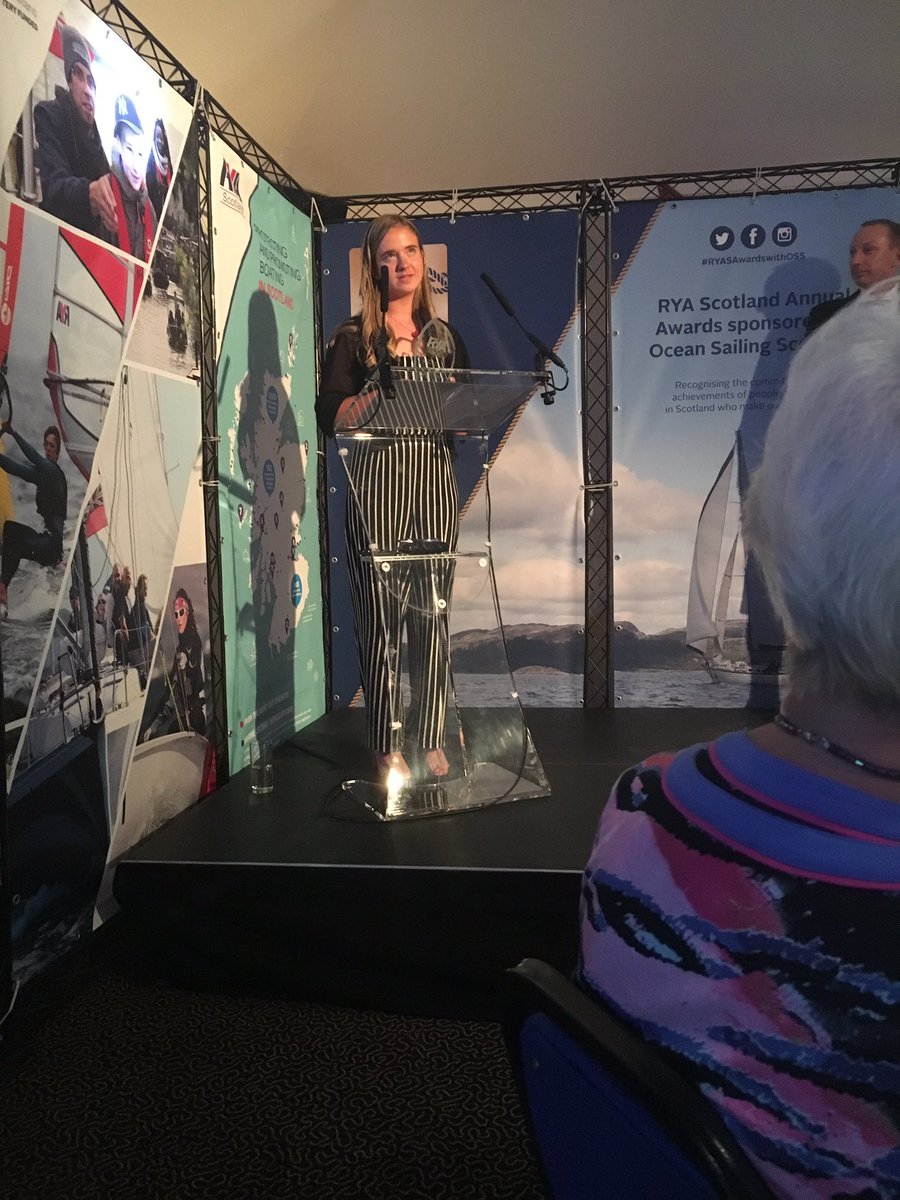 RYAScotland's tweet photo. Oban Duncan is announced as RYA Scotland Young Person of the Year #RYASAwardsOSS @iPowerboatLtd @ClydeOutboards #powerboatgp https://t.co/zL1ZzCOh0B
