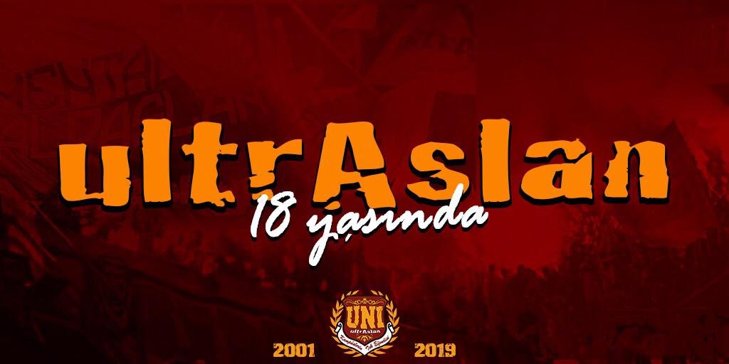 2001'de yakılan meşale, nesillerce parlayacak güneş olsun! Dünyanın en büyük taraftar oluşumu #ultrAslan18Yaşında