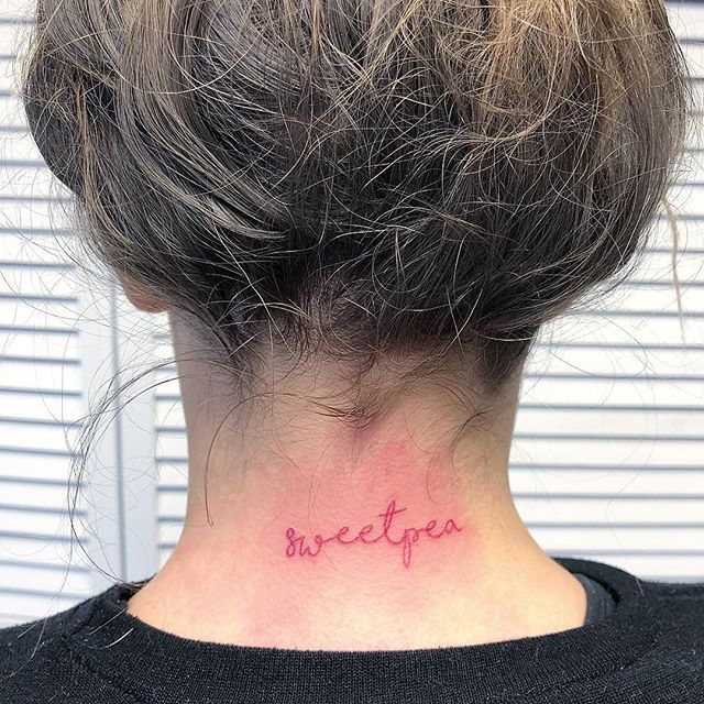 Share 72+ red ink neck tattoos in.eteachers