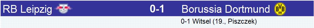 Le match au sommet a tenu ses promesses. #Dortmund l'emporte à #RBLeipzig avec un but de #Witsel en 1ère mi-temps. Dortmund a gardé son avantage avec un excellent #Bürki. 1ère défaite à domicile pour RB Leipzig et Dortmund garde le #Bayern à distance
#RBLBVB