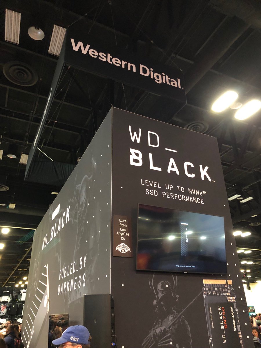 RichardStees's tweet photo. #LevelUpYourSSD #WDBlack PAX https://t.co/NKp9TheqYT